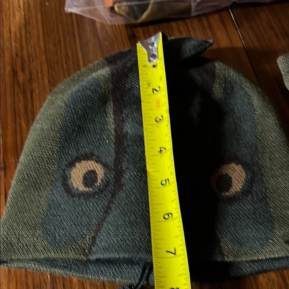 Molo Crocodile Beanie and Scarf Set - Olive and Black one to 4 years